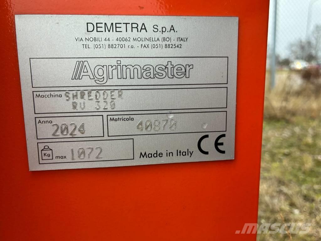 Agrimaster RV 320 Segadoras y cortadoras de hojas para pastos