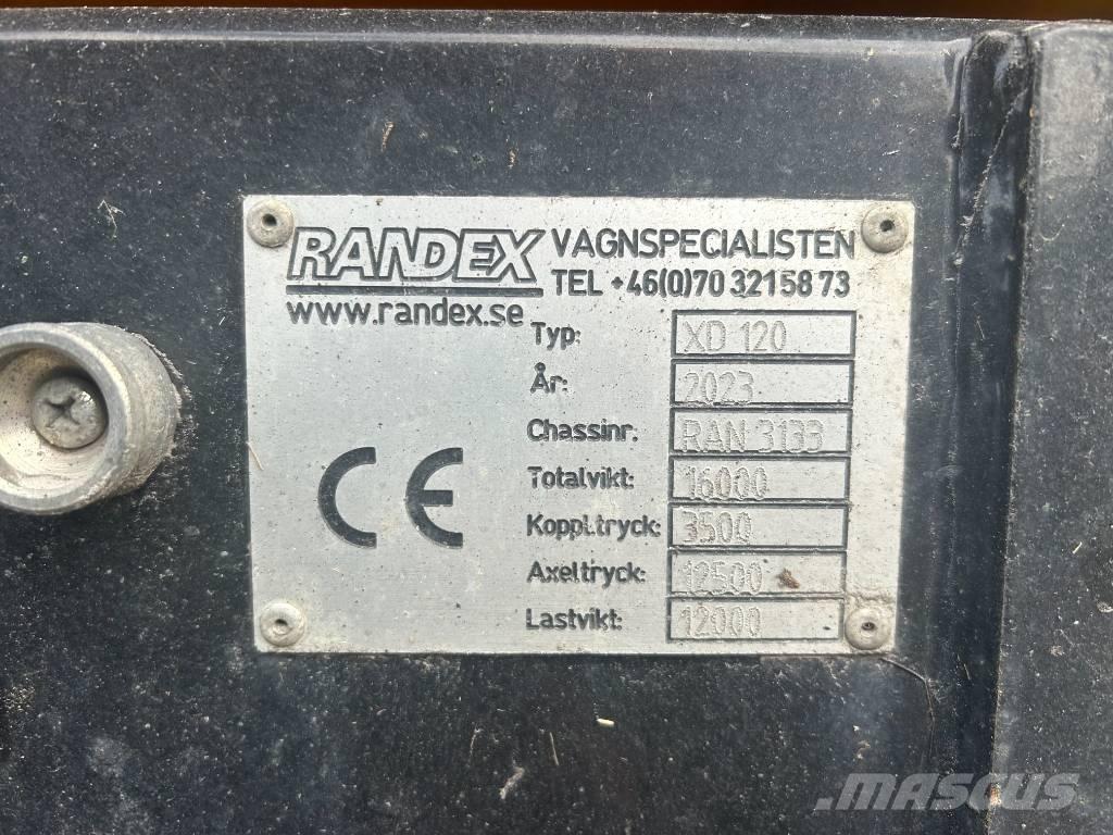 Randex XD 120 Remolques volquete