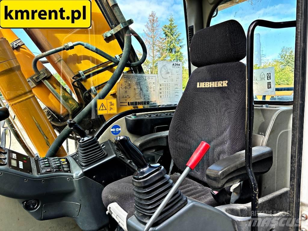 Liebherr A 314 Excavadoras de ruedas