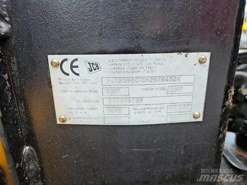 JCB 86 C-1 eco Excavadoras 7t - 12t