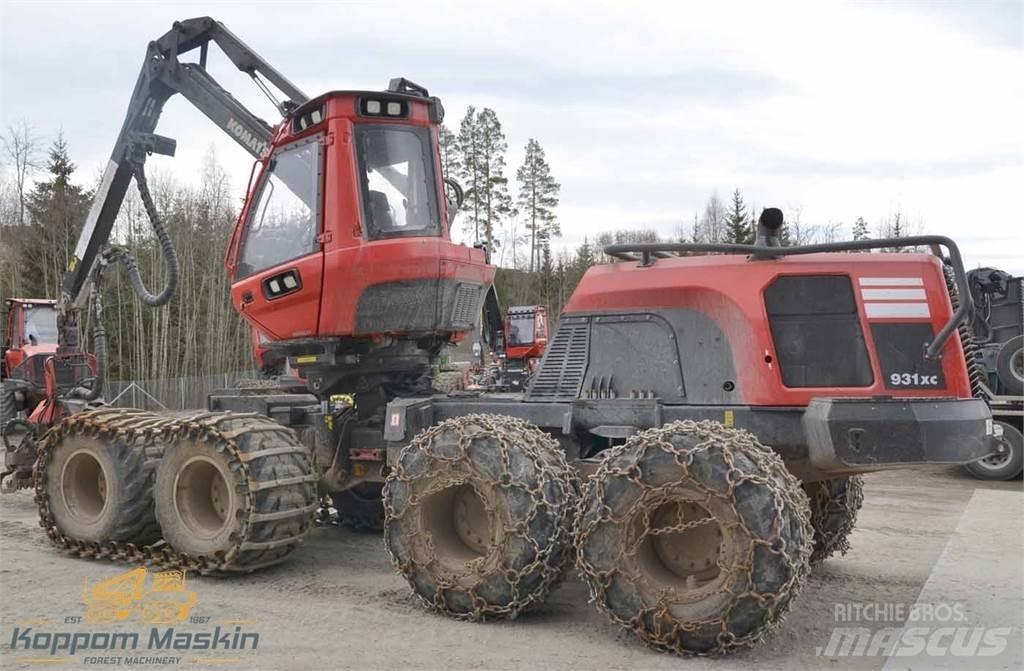 Komatsu 931XC Cosechadoras