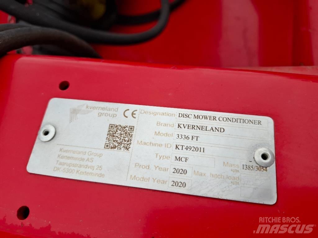 Kverneland 3336 FT Segadoras acondicionadoras