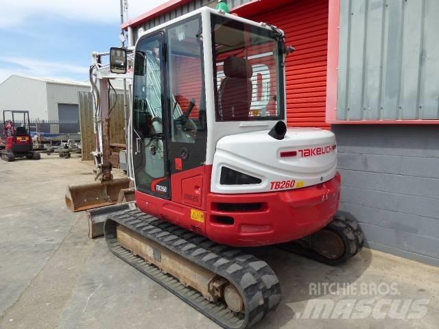 Takeuchi TB 260 Mini excavadoras < 7t