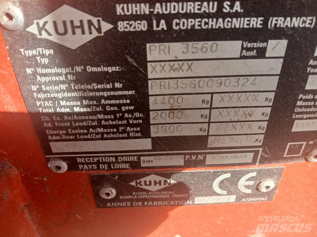 Kuhn Primor 3560 Desmenuzadoras, cortadoras y desenrolladoras de pacas