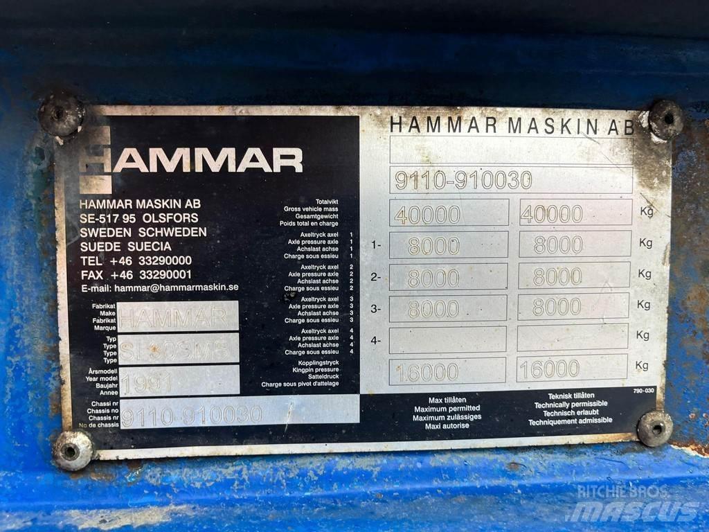 Hammar SL 30 SMS Semirremolques portacontenedores