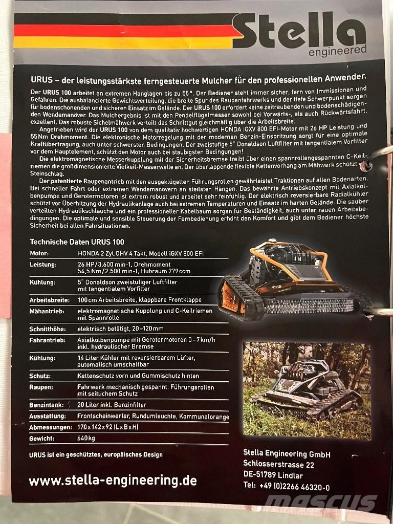  Stella URUS 100 Robot corta-césped