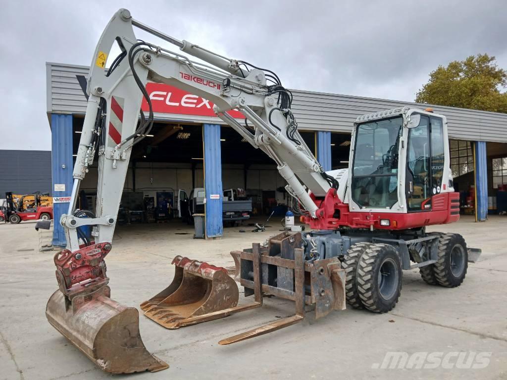 Takeuchi TB 295 W Excavadoras de ruedas