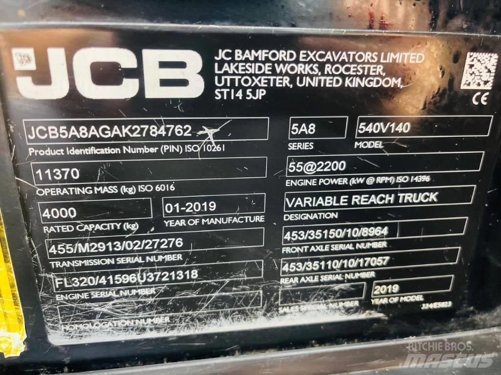 JCB 540-140 Carretillas telescópicas