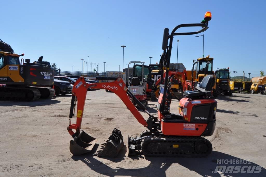 Kubota K 008-5 Mini excavadoras < 7t