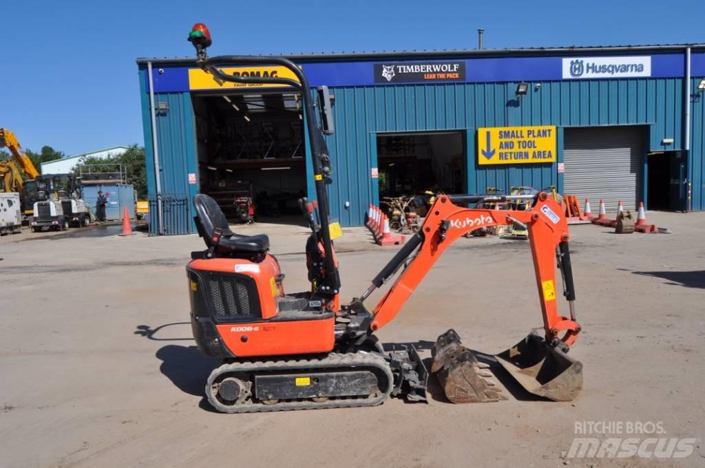 Kubota K 008-5 Mini excavadoras < 7t