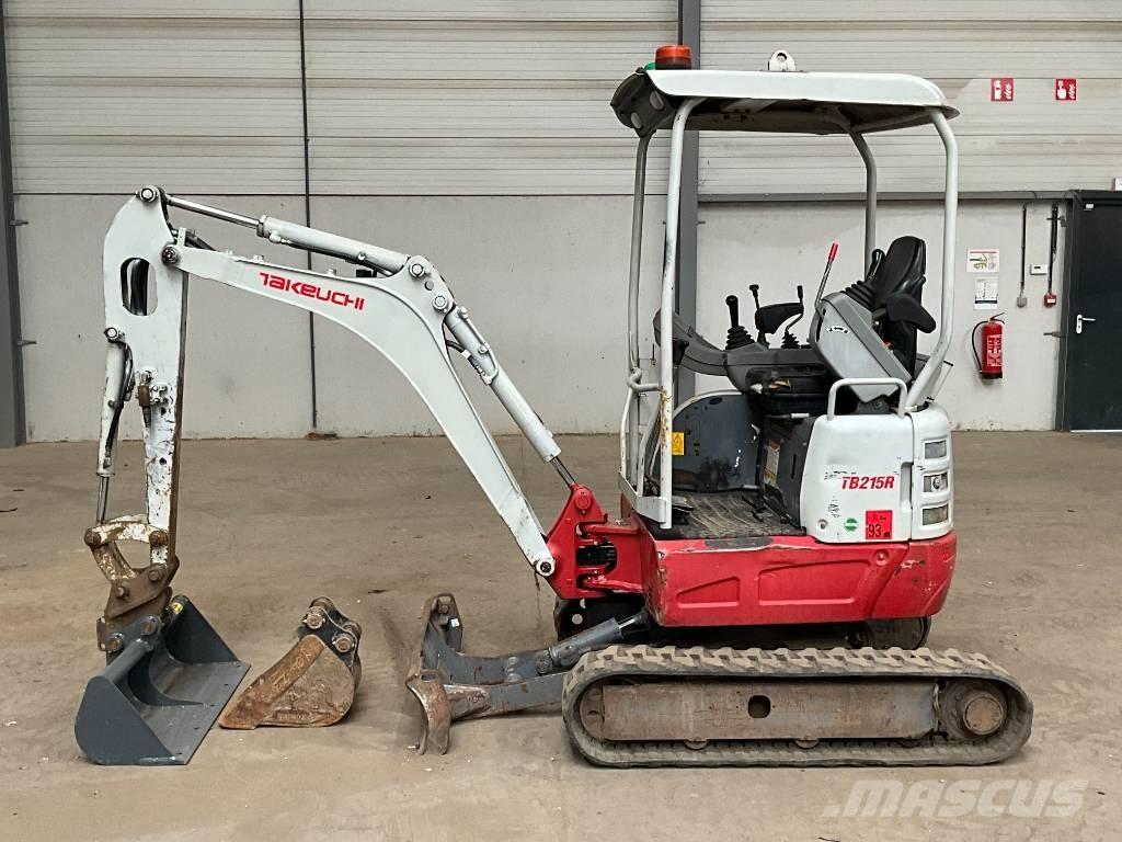 Takeuchi TB 215 R Mini excavadoras < 7t