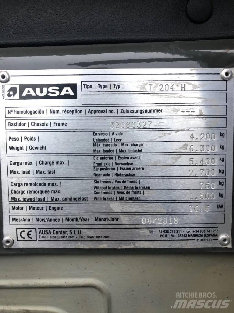 Ausa T 204 H Carretillas telescópicas