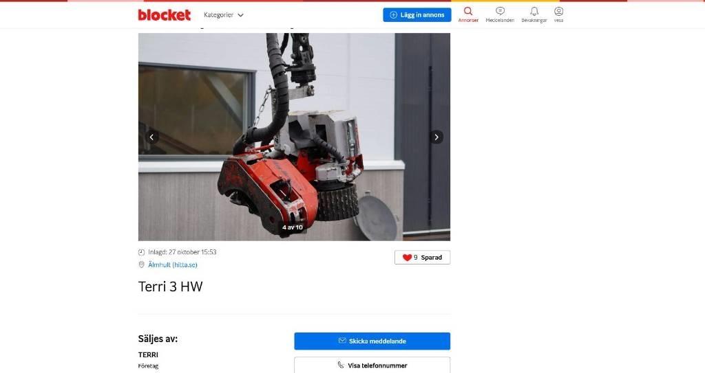 Terri 3HW Cosechadoras