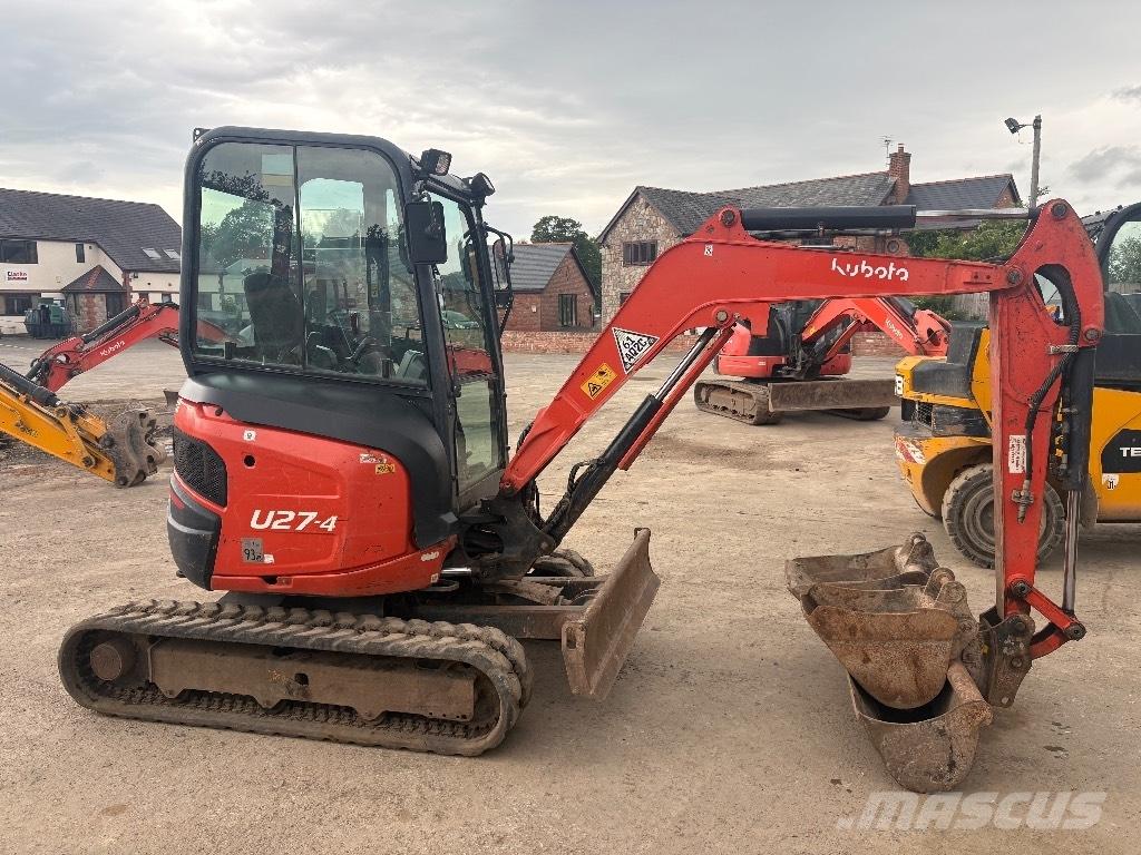 Kubota U 27-4 Mini excavadoras < 7t