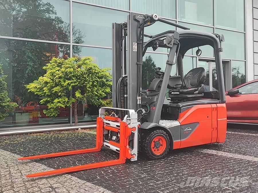 Linde E16-02 Carretillas de horquilla eléctrica