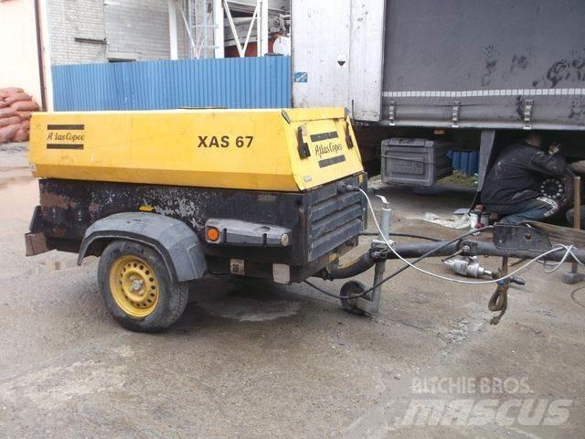 Atlas Copco XAS 67 Compresores