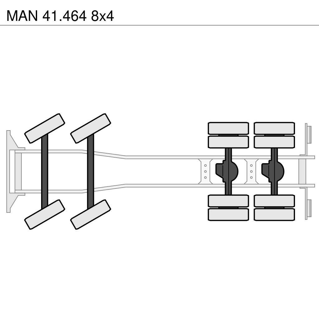 MAN 41.464 8x4 Camiones aspiradores/combi