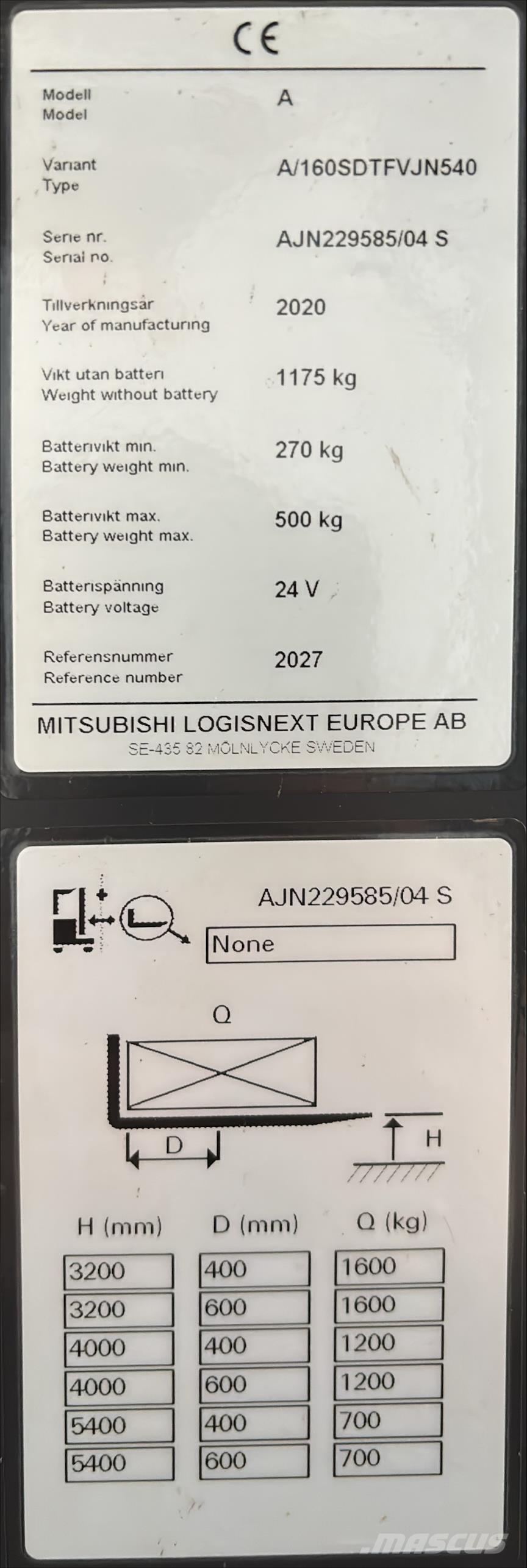 Atlet A160 Apiladores eléctricos autopropulsados