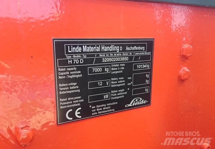 Linde H 70 D Carretillas diesel