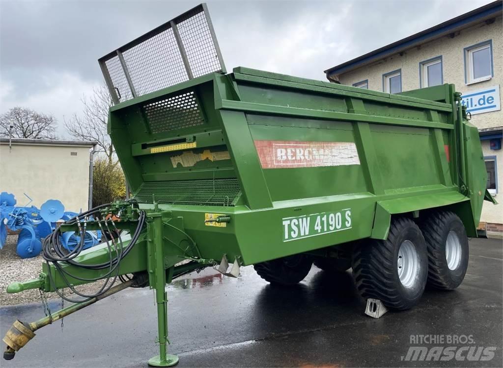 Bergmann TSW4190S Remolques esparcidores de estiércol