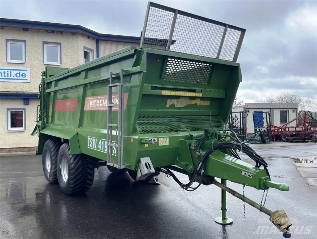Bergmann TSW4190S Remolques esparcidores de estiércol