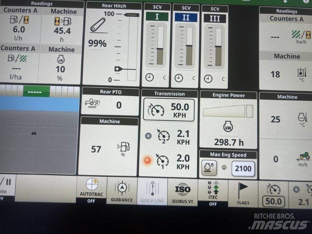 John Deere 6R 185 Tractores