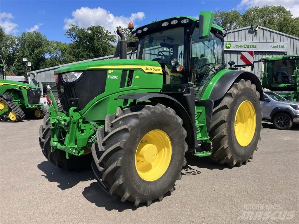 John Deere 6R 215 Tractores