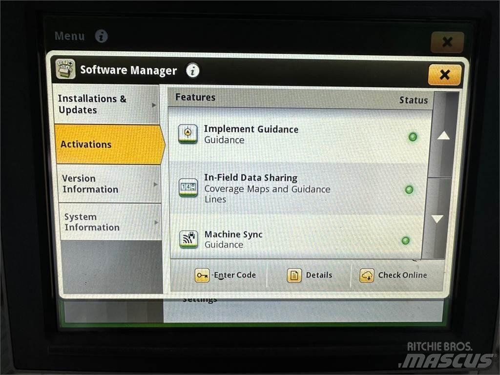 John Deere 8RX 410 Tractores
