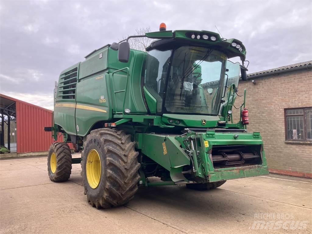 John Deere T670 HM Cosechadoras combinadas
