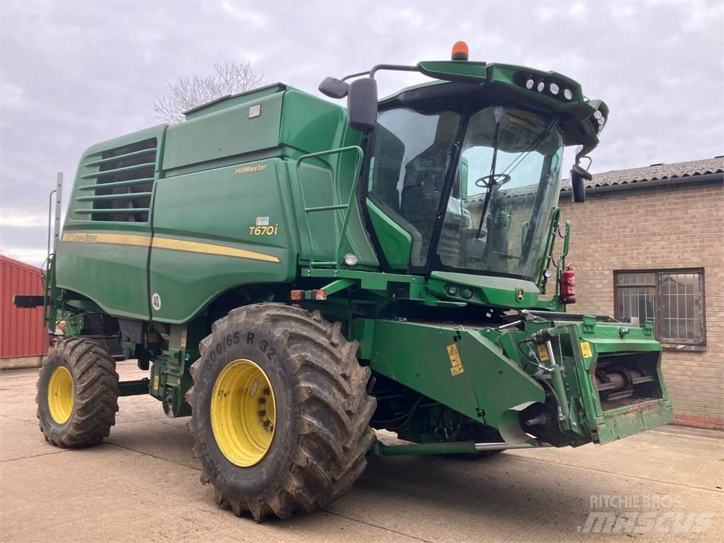 John Deere T670 HM Cosechadoras combinadas