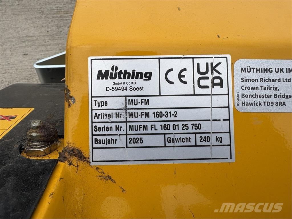 Muthing MU-FM160 Corta-césped delanteros y traseros
