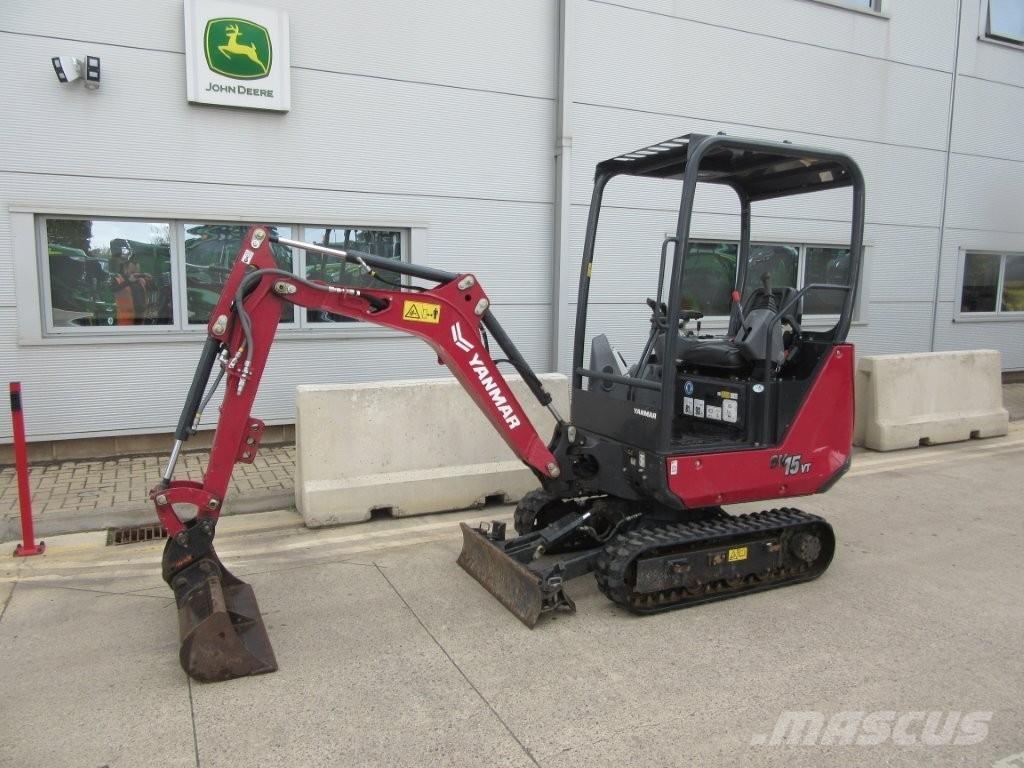 Yanmar SV15VT Excavadoras de cadenas