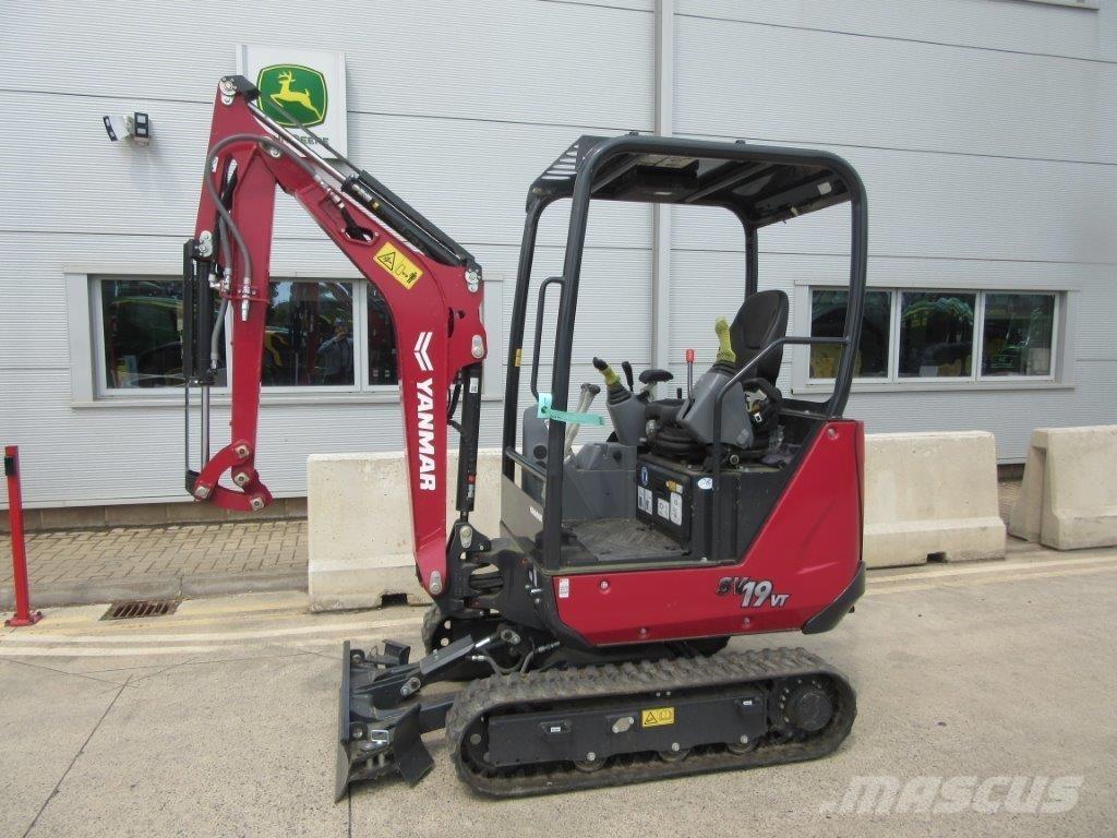 Yanmar SV19VT Excavadoras de cadenas