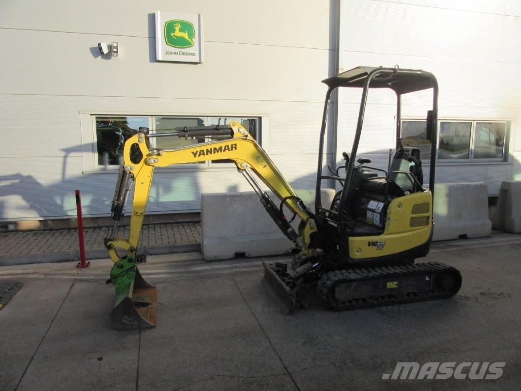 Yanmar ViO17 Excavadoras de cadenas