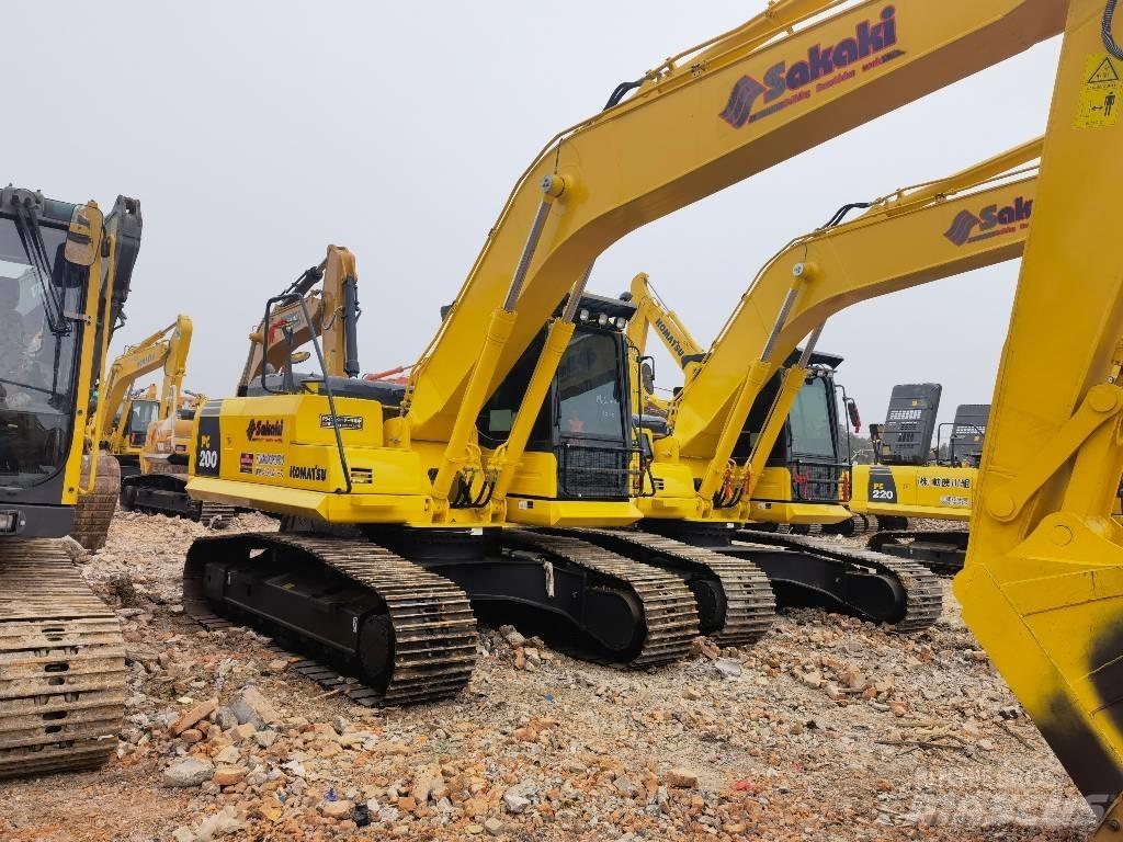 Komatsu pc200-8 Excavadoras de cadenas