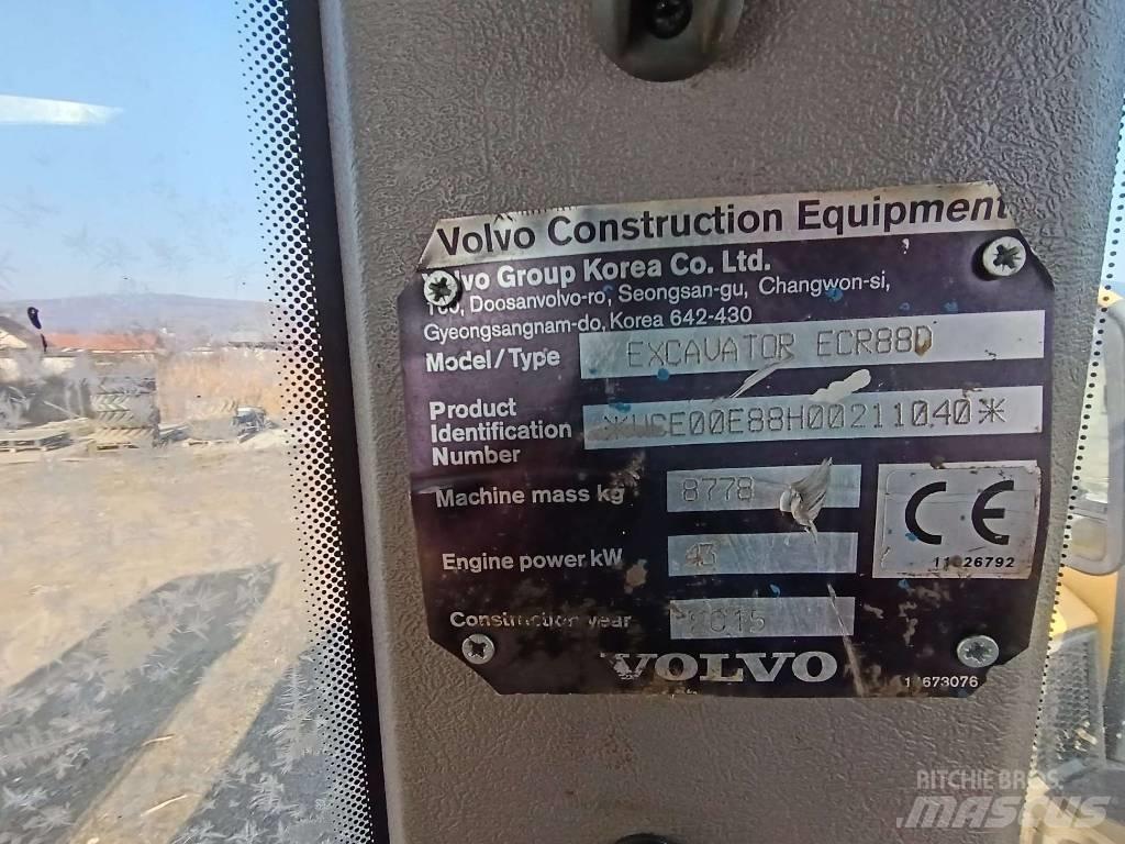 Volvo ECR 88 D Excavadoras 7t - 12t