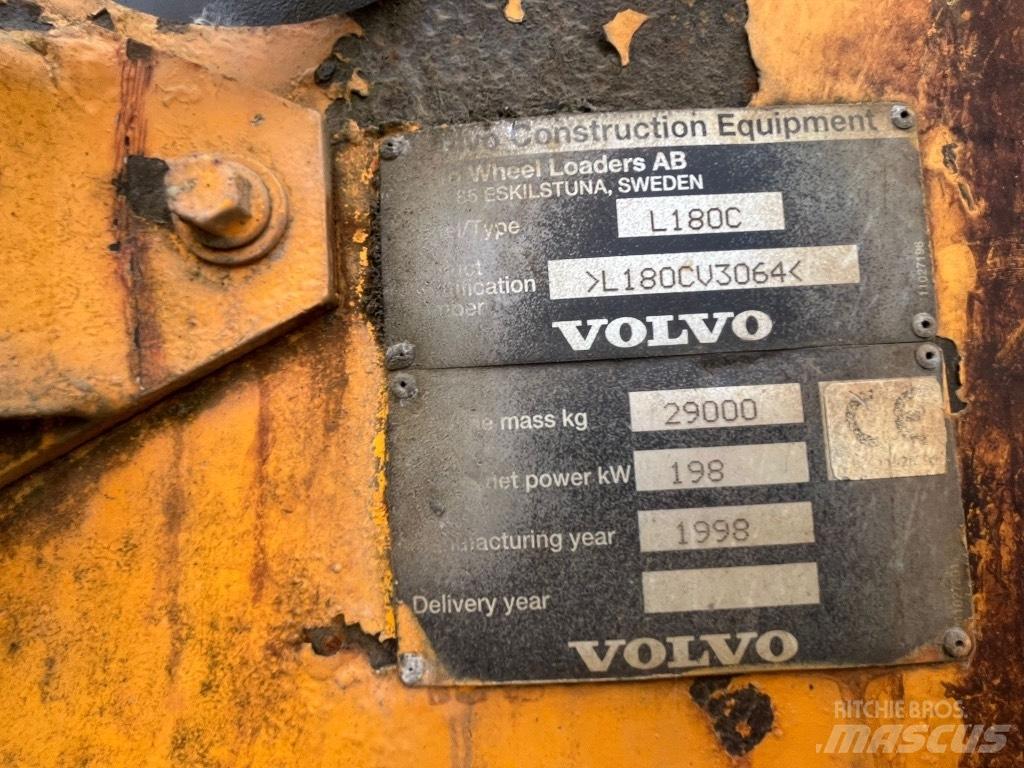 Volvo L180c Cargadoras sobre ruedas