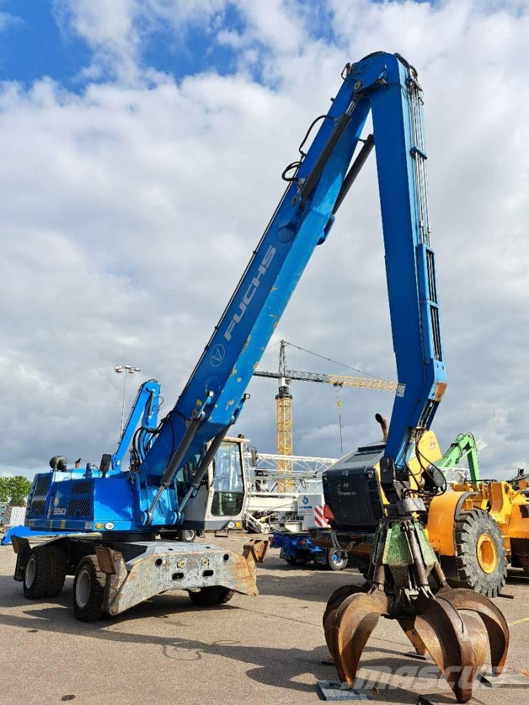 Fuchs MHL350E + Polyp Excavadoras de manutención