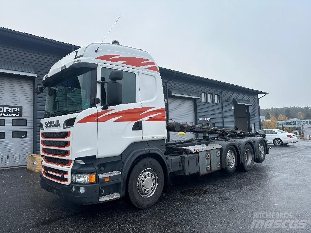 Scania R520 8x2/4 Camiones con gancho