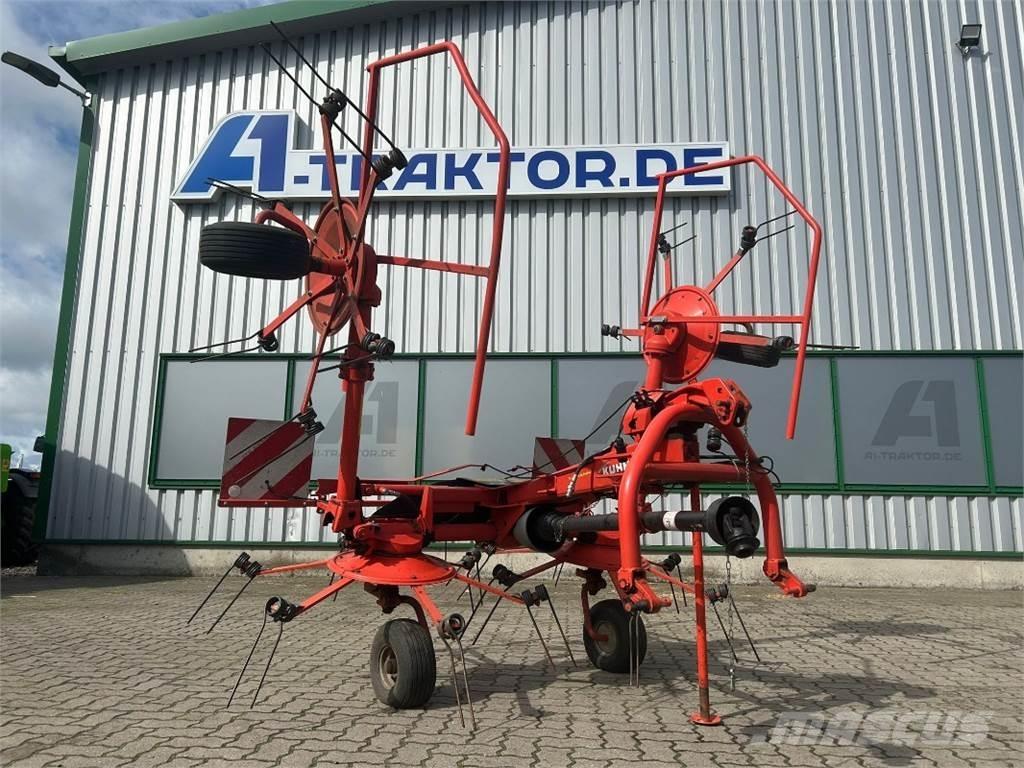 Kuhn GF 502 Rastrillos y henificadores