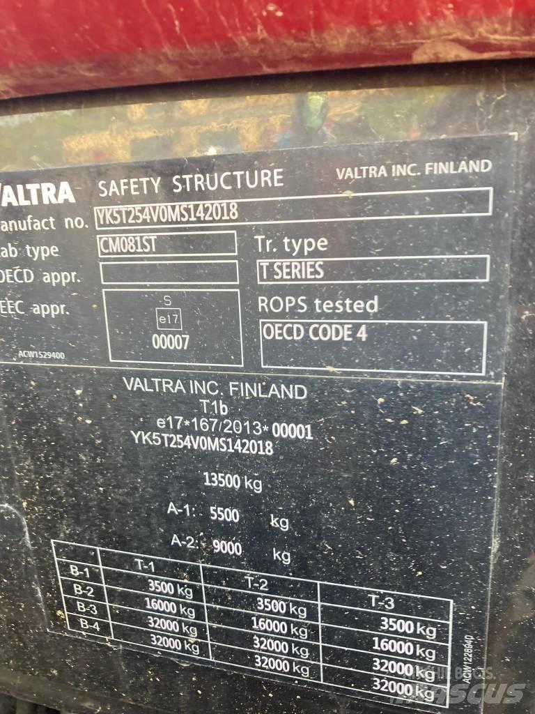 Valtra T 254 V Tractores