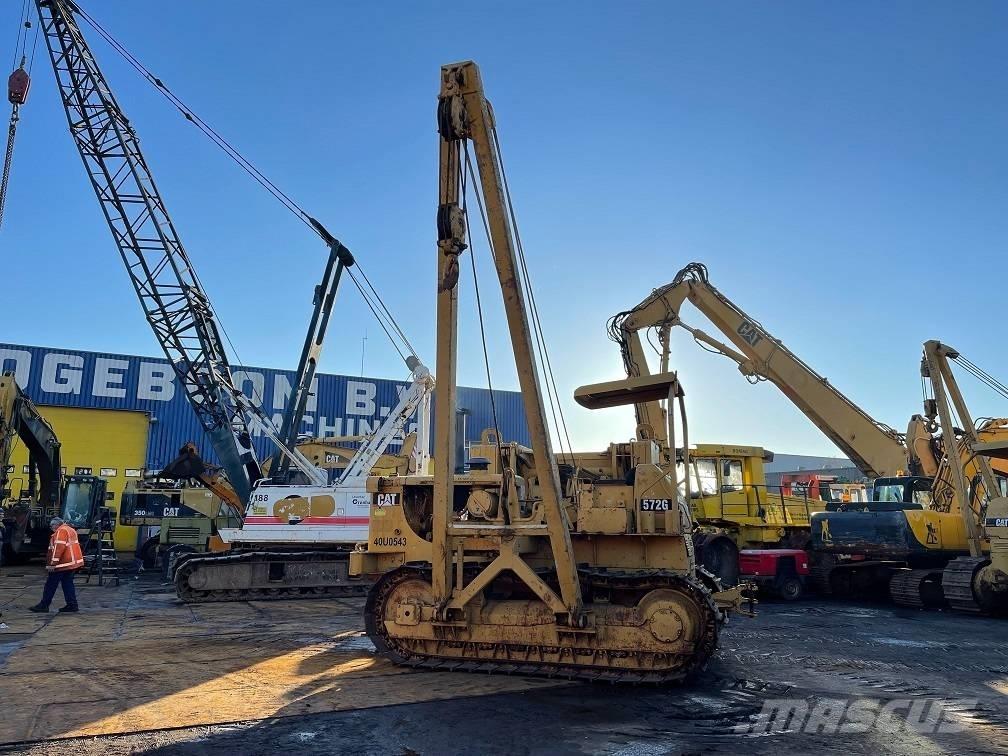 CAT 572 G Grúa tiendetubos