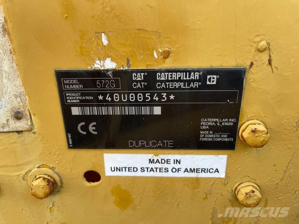 CAT 572 G Grúa tiendetubos
