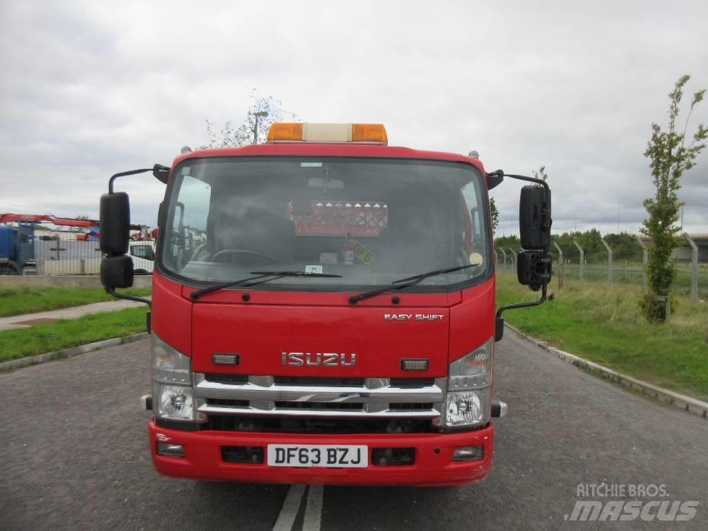Isuzu N 75.190 Camiones portamaquinaria