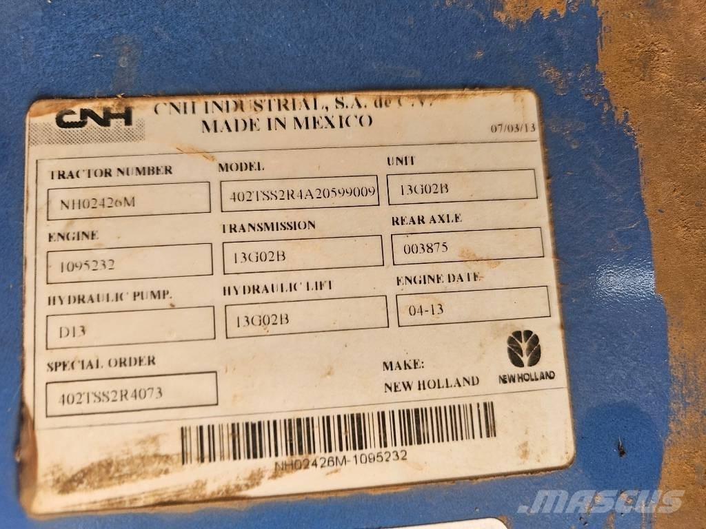 New Holland TS 6.120 Tractores