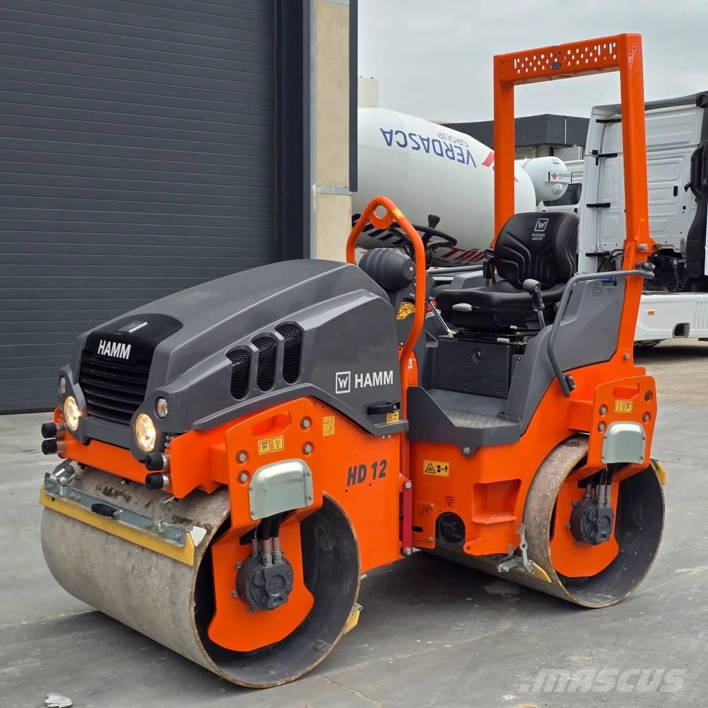 Hamm HD 12 VV Rodillos de doble tambor