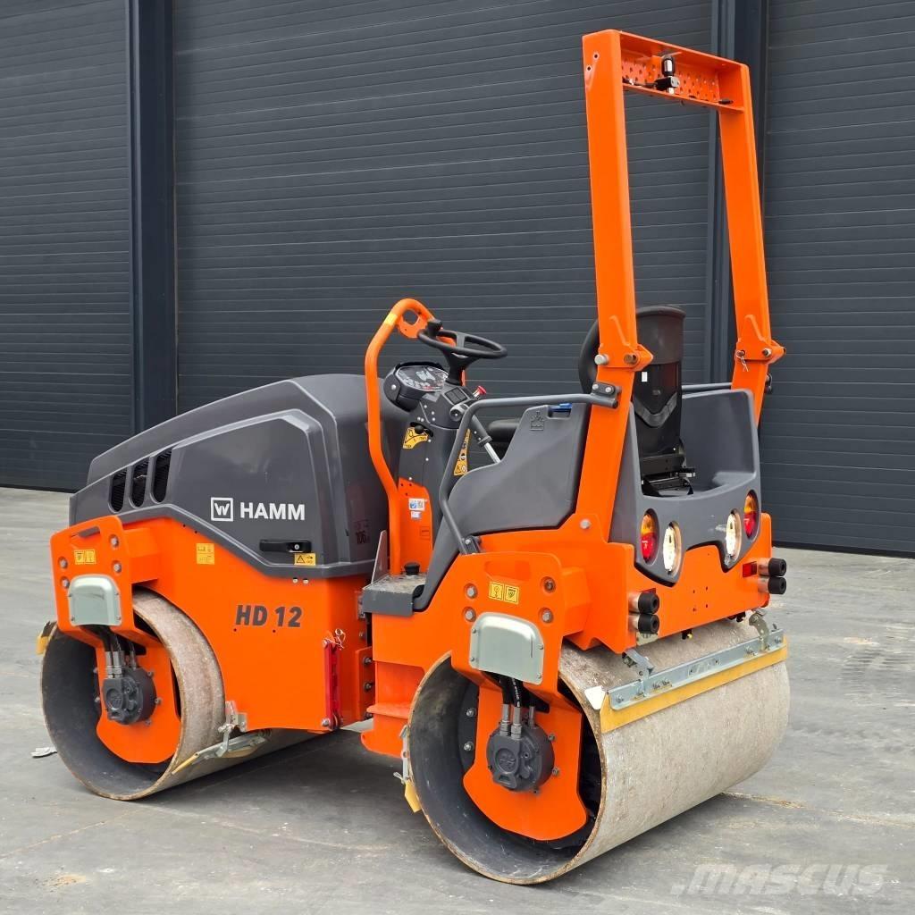 Hamm HD 12 VV Rodillos de doble tambor