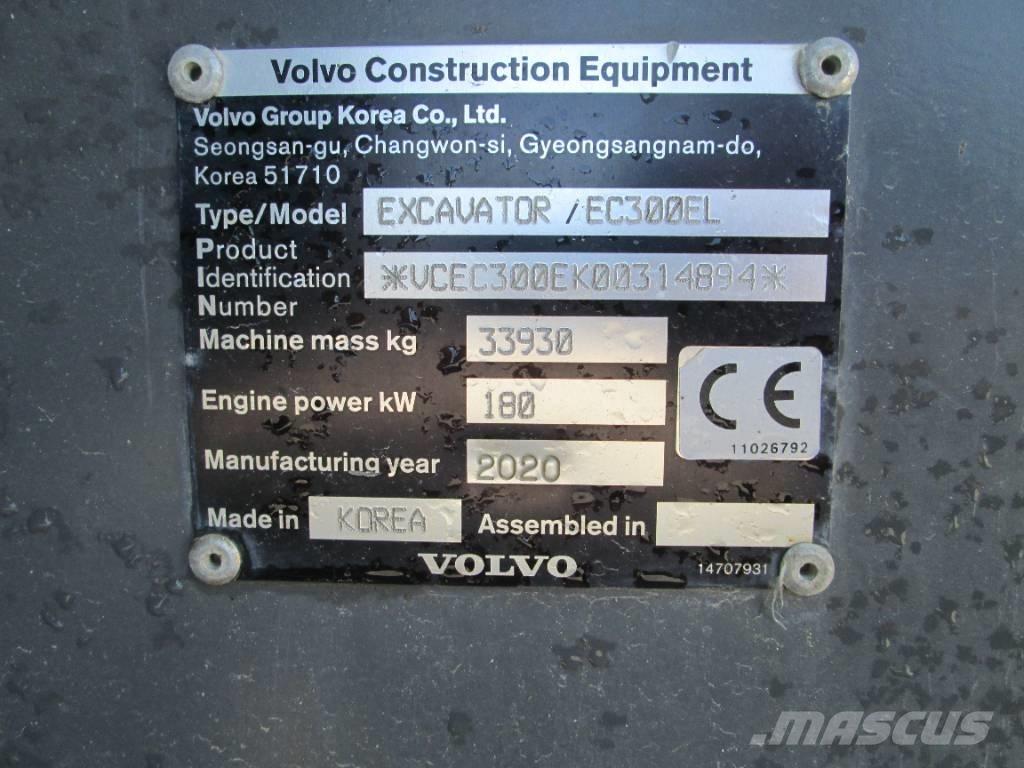 Volvo EC 300 EL Excavadoras de cadenas