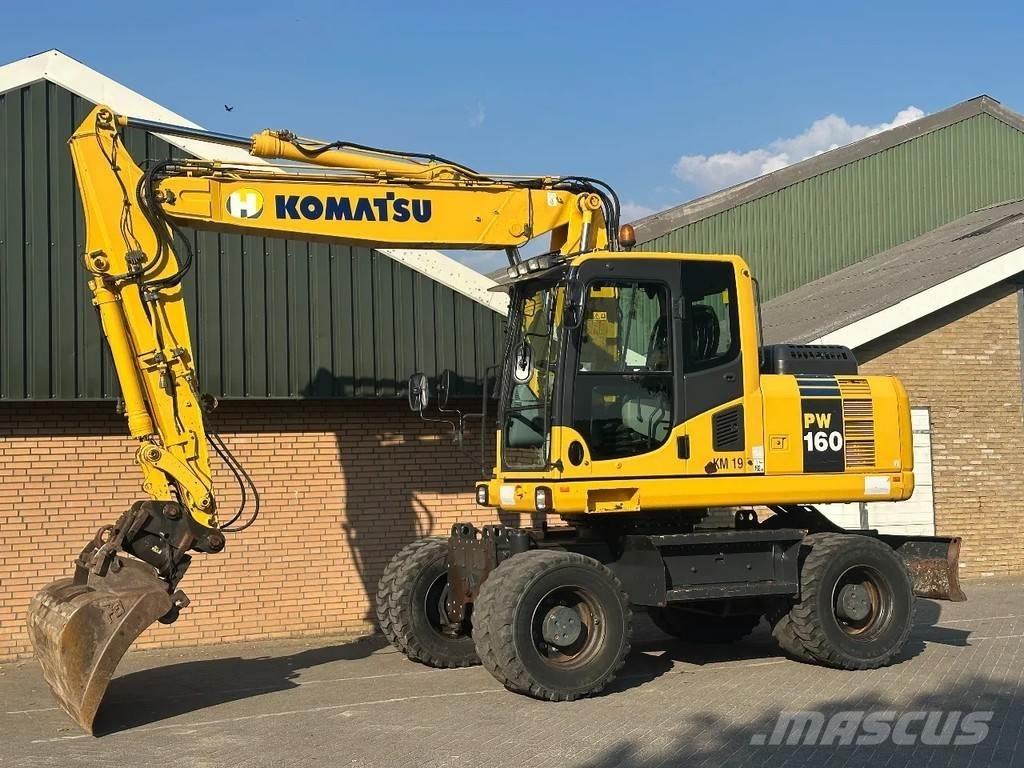 Komatsu PW160-8 Excavadoras de ruedas