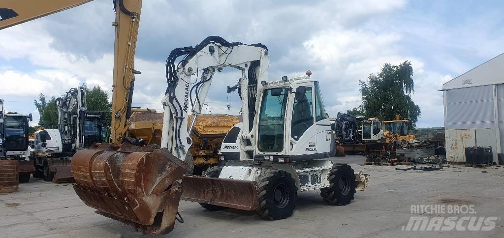 Mecalac 714 MWE Excavadoras de ruedas